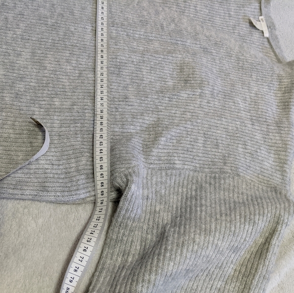 H&M Size M/L (10-16) Grey soft open cardigan/ knit kimono - Picture 2 of 4